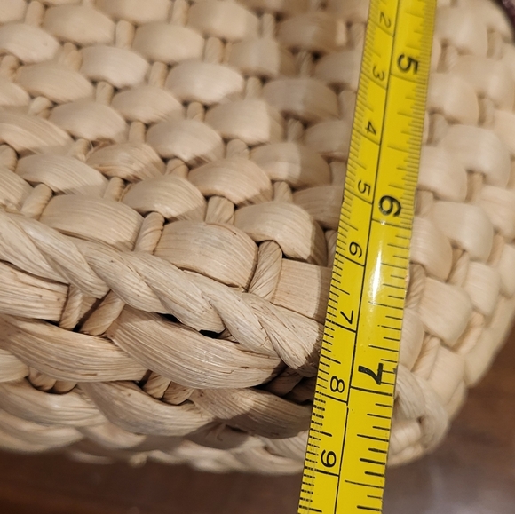 BRIGHTON Woven Straw Shoulder Handbag Purse - Picture 14 of 14